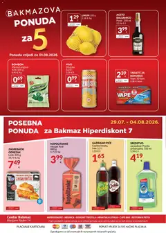 Bakmaz Katalog - Pregled kataloga iz trgovine Bakmaz, vrijedi od 29.07.2026 | Stranica: 8