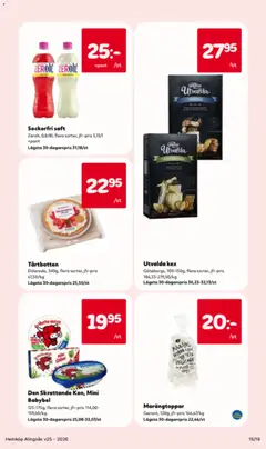 Utvalda kex, Göteborgs, 100-150g, flera sorter, jfr-pris 186,33-279,50/kg - Förhandsvisning av reklamblad från butik Hemköp aktuell från 15.06.2026 | Sida: 15 | Produkter: Juice