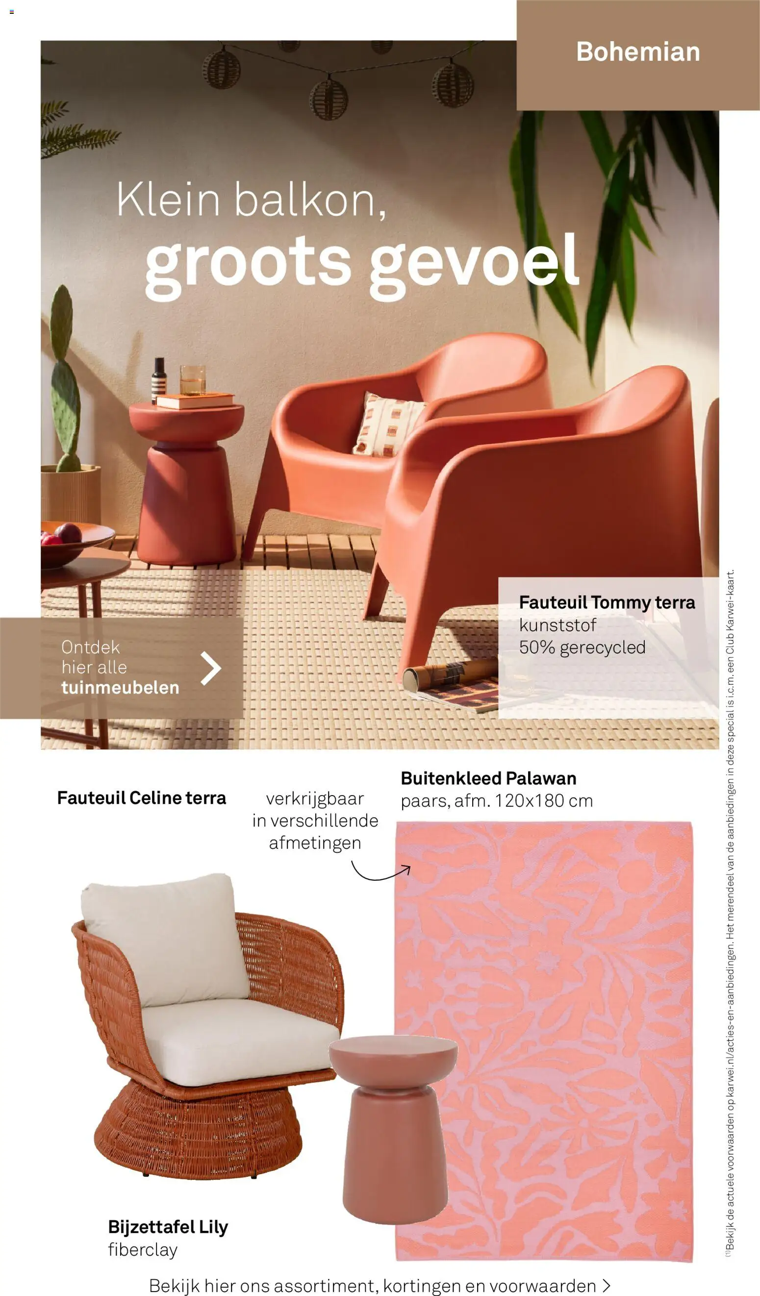 {H1} | Pagina: 32 | Producten: Tuinmeubelen, Fauteuil