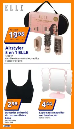 Vista previa Action folleto válido desde el 26/08/2026 | Página: 10 | Productos: Secador de pelo, Iluminación, Espejo
