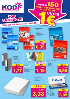 KODi Prospekt ab 24.08.2026 gültig
