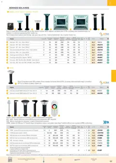 Rexel - Prévisualisation de Rexel Brochure Éclairage valide à partir de 01/12/2025 | Page: 89 | Produits: Borne solaire, Éclairage, Batterie, Panneau solaire