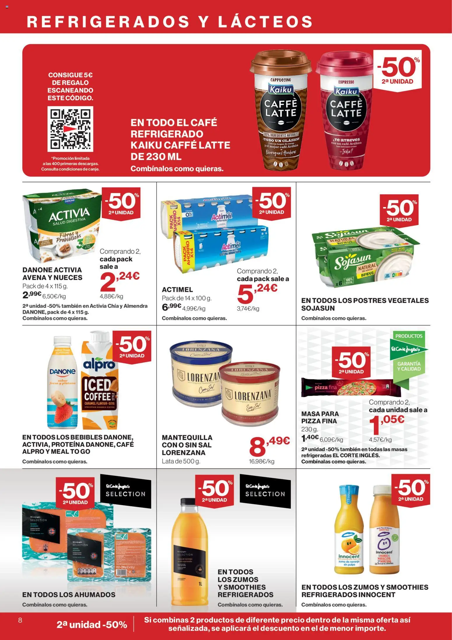 Supercor folleto │ válido desde el 13/08/2026 | Página: 8 | Productos: Nueces, Masa, Zumo, Azúcar