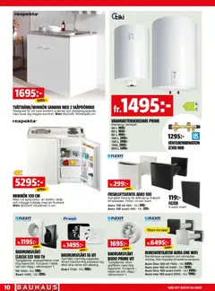 Bauhaus erbjudanden - Förhandsvisning av reklamblad från butik Bauhaus aktuell från 28/09/2026 | Sida: 10