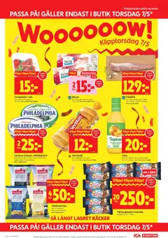 ICA Kvantum erbjudanden - Förhandsvisning av reklamblad från butik ICA Kvantum aktuell från 04.05.2026 | Sida: 5 | Produkter: Bacon, Galler, Vitlök, Jordgubbar