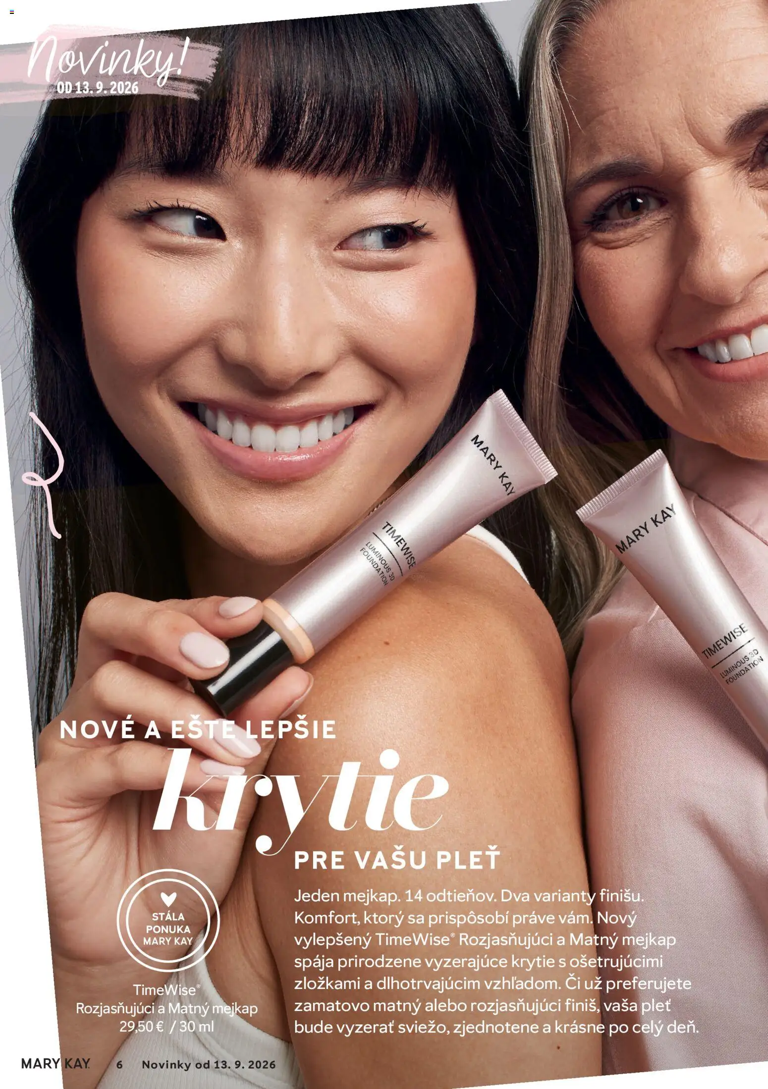 Nové Mary Kay akcie – leták je platný od 30.09.2026 | Strana: 6