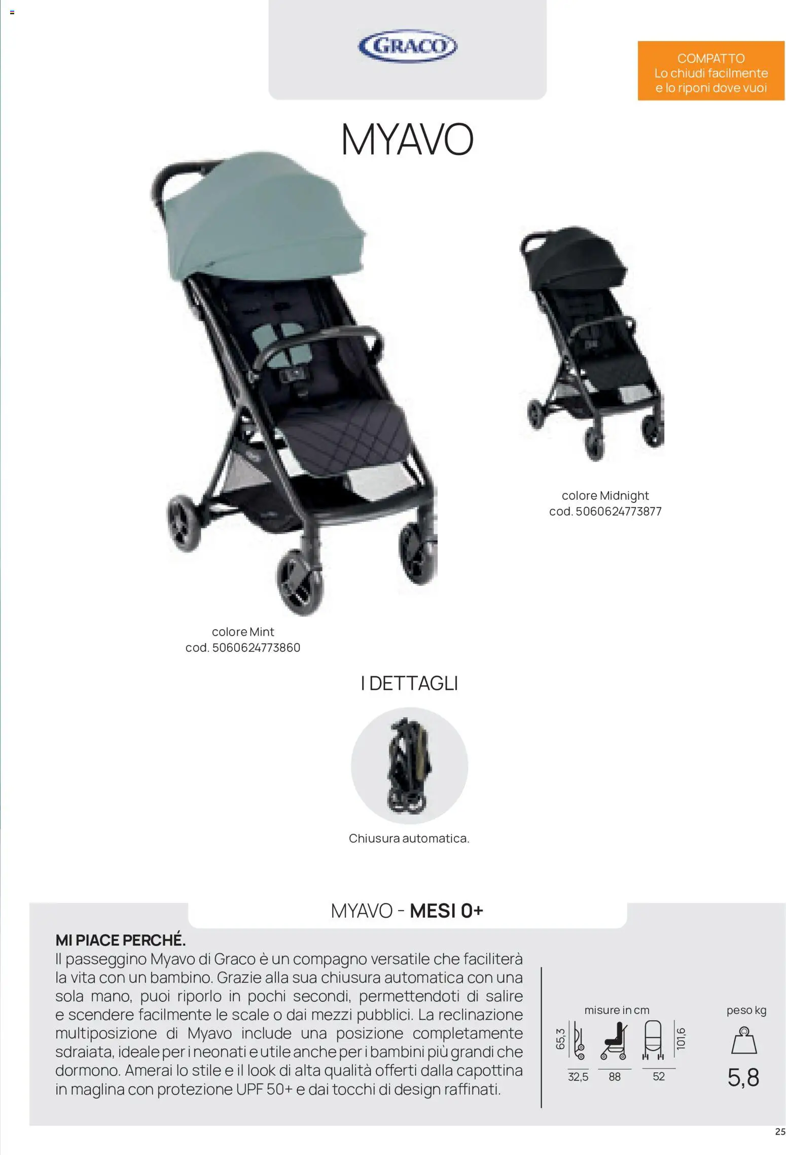 Volantino Prenatal del 16/09/2026 | Pagina: 25 | Prodotti: Passeggino