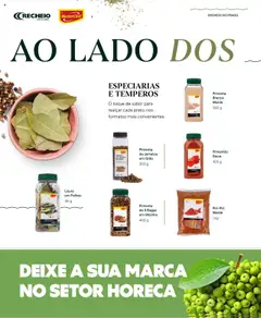 Pré-visualização Recheio folheto válido de 24/04/2025 | Página: 30 | Produtos: Especiarias, Pimenta, Pimentão, Louro