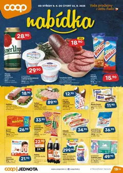 Náhled letáku Coop leták - Středočeský region od 09.09.2026