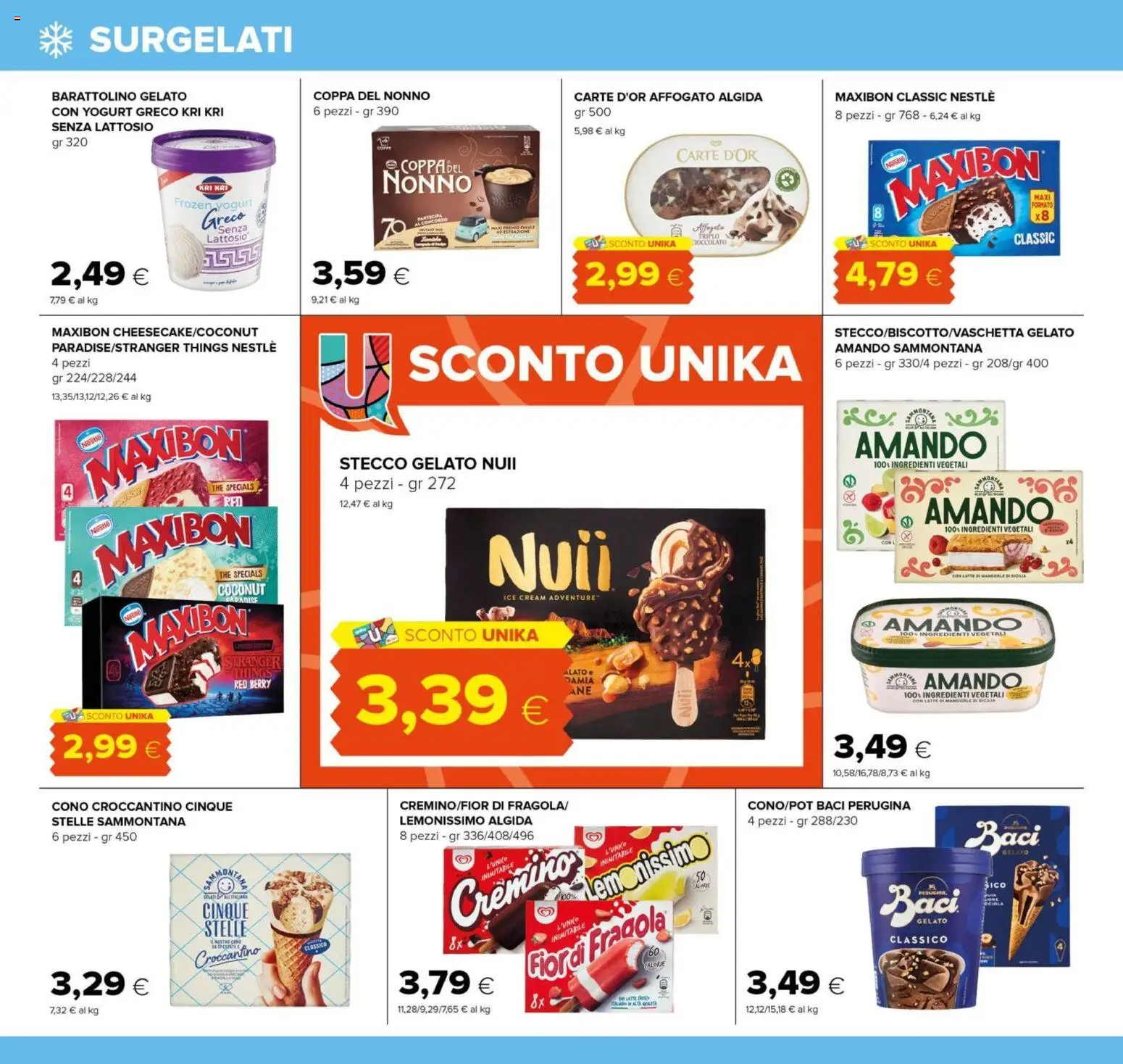 Volantino Oasi del 04.06.2026 | Pagina: 16 | Prodotti: Yogurt greco, Yogurt, Latte, Mandorle