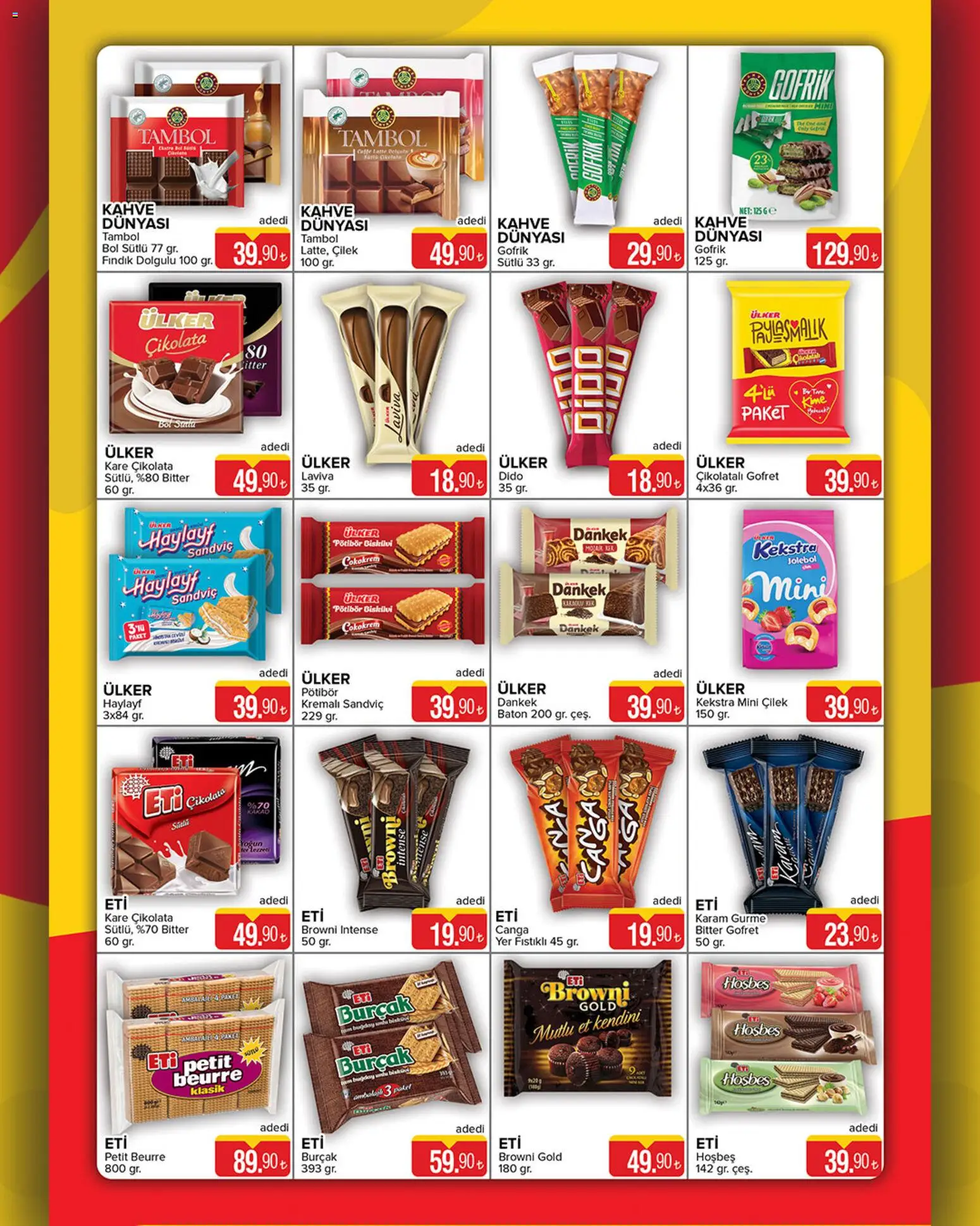 Seyhanlar Market Katalog - 10.04.2026 tarihinden itibaren geçerlidir | Sayfa: 4 | Ürünler: Kahve, Çikolata, Çay, Fındık