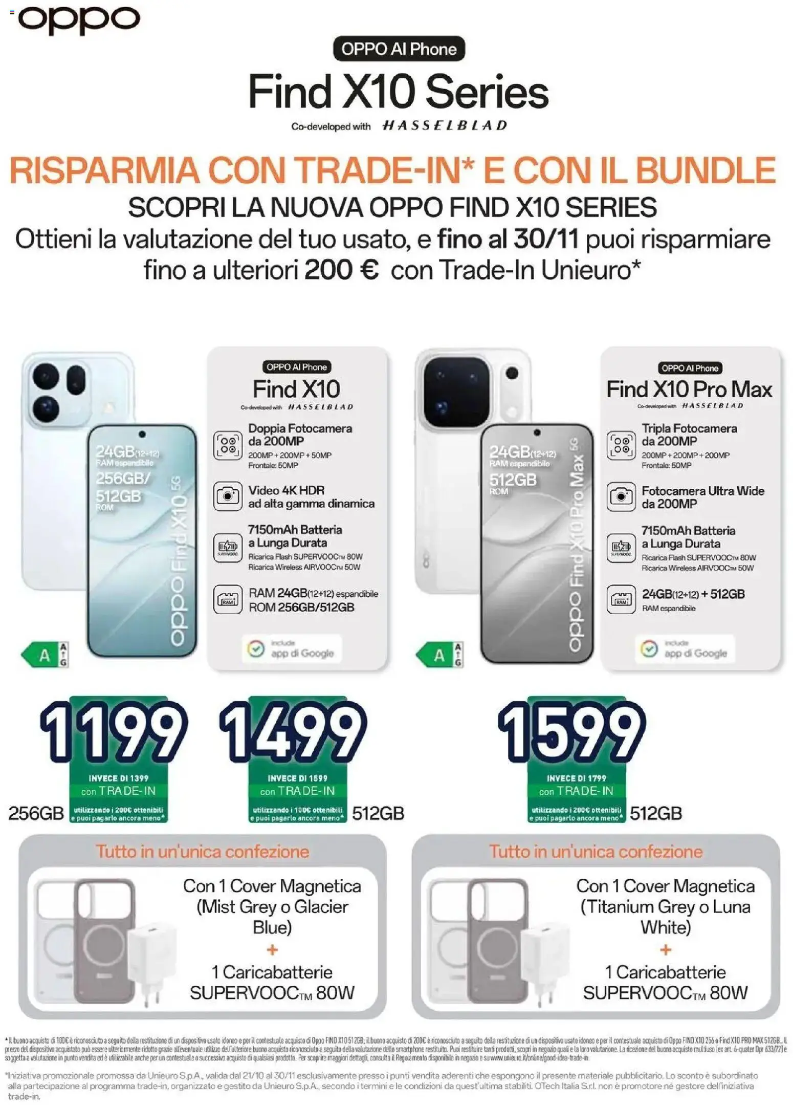 Nuovo Unieuro - Halloween da Unieuro! dal 30/10/2026 > offerte anteprima 🛍️ | Pagina: 12 | Prodotti: Smartphone, Video, Batteria, Caricabatterie