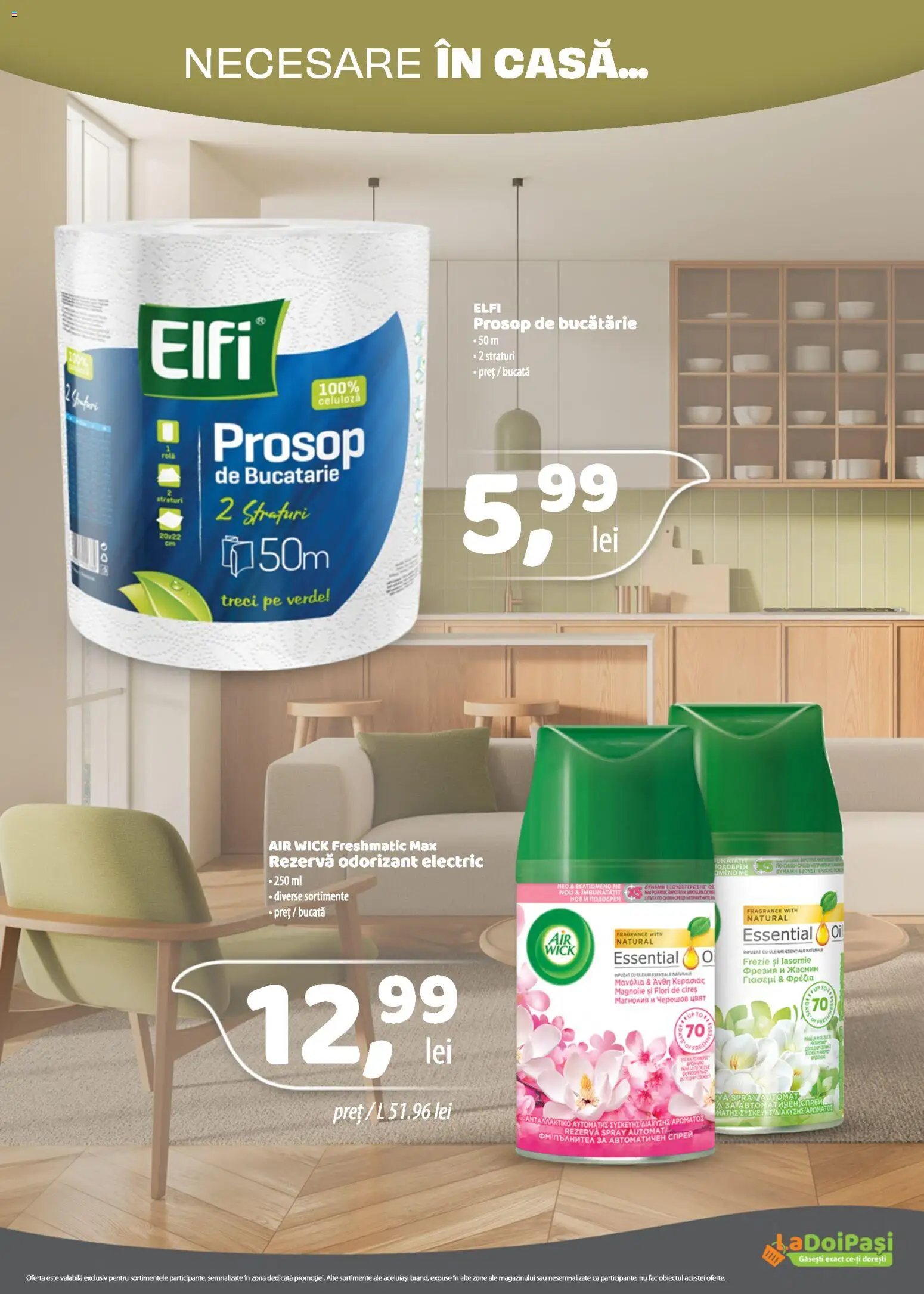 Noul catalog LaDoiPași – valabil de la 16.09.2026 | Pagină: 12 | Produse: Bucătărie, Flori