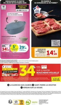 bi1 - Prévisualisation de bi1 catalogue valide à partir de 06/10/2026 | Page: 32 | Produits: Faux filet, Spatule, Volaille, Rumsteak