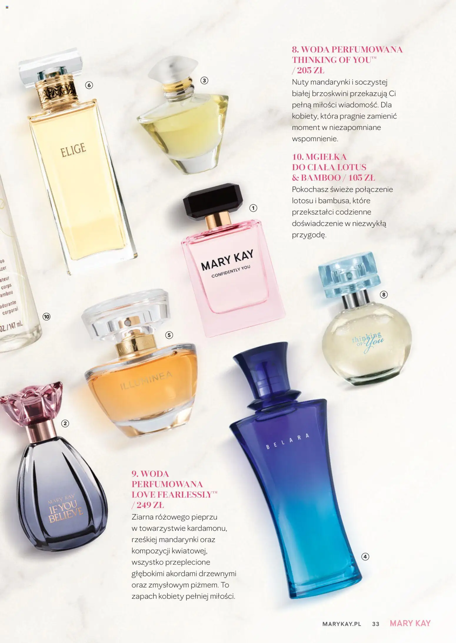 Mary Kay Katalog od 16.04.2026 | Strona: 33 | Produkty: Zapach, Mandarynki, Woda