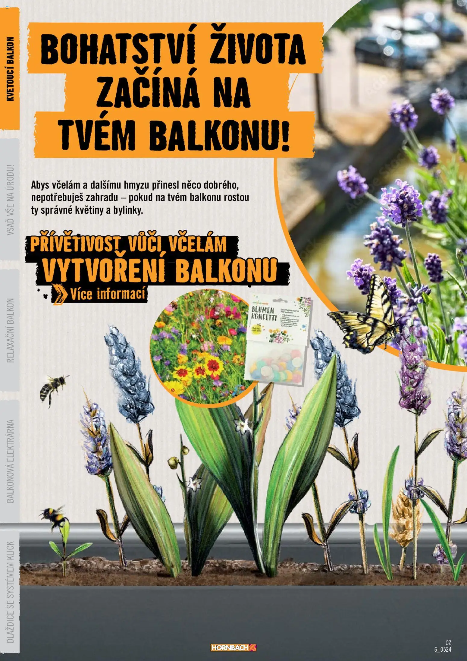 HORNBACH leták - Balkón od 01.01.2026 | Strana: 6 | Produkty: Květiny