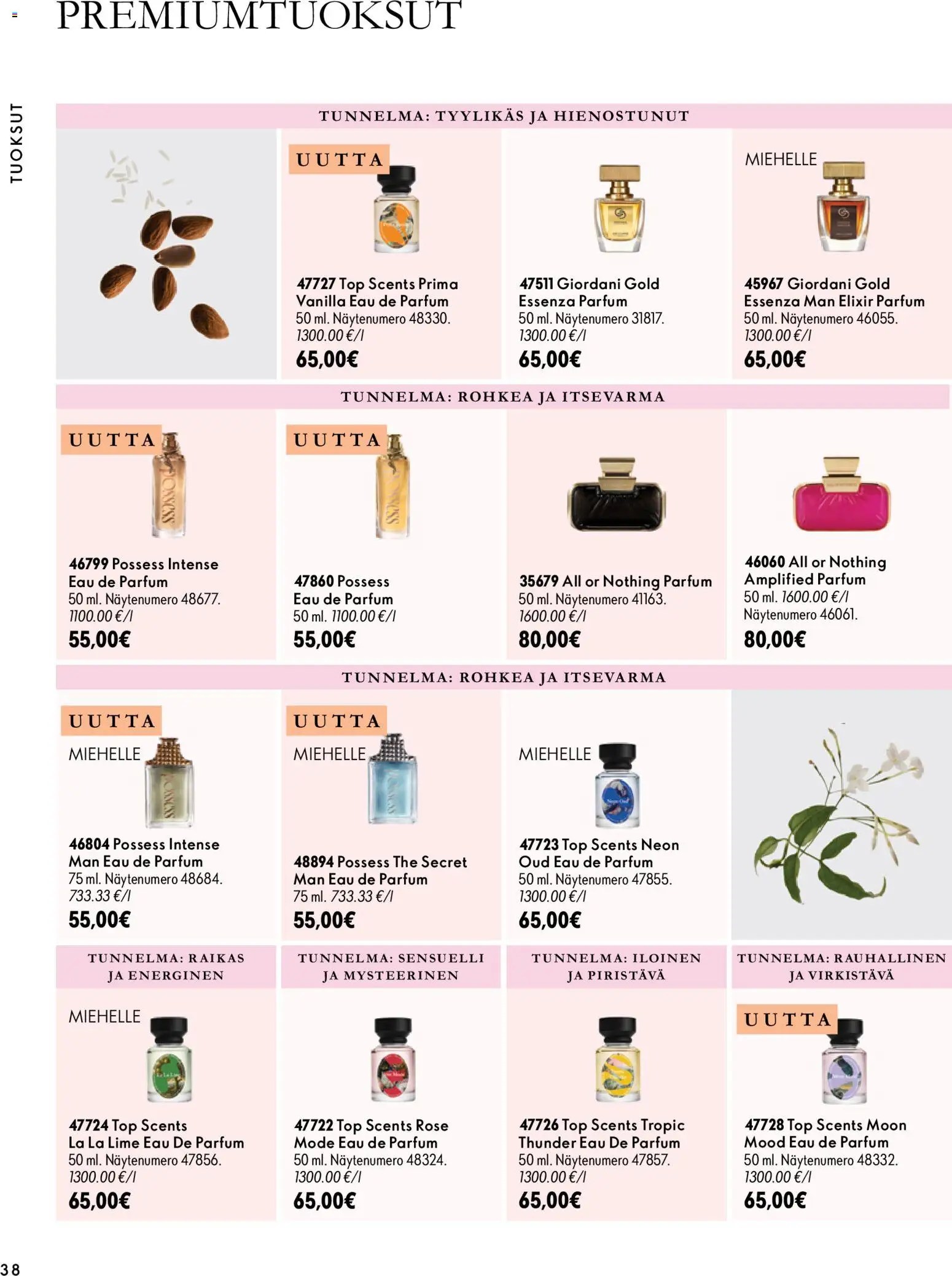 Oriflame tarjoukset – voimassa 18/11/2026 alkaen | Sivu: 38
