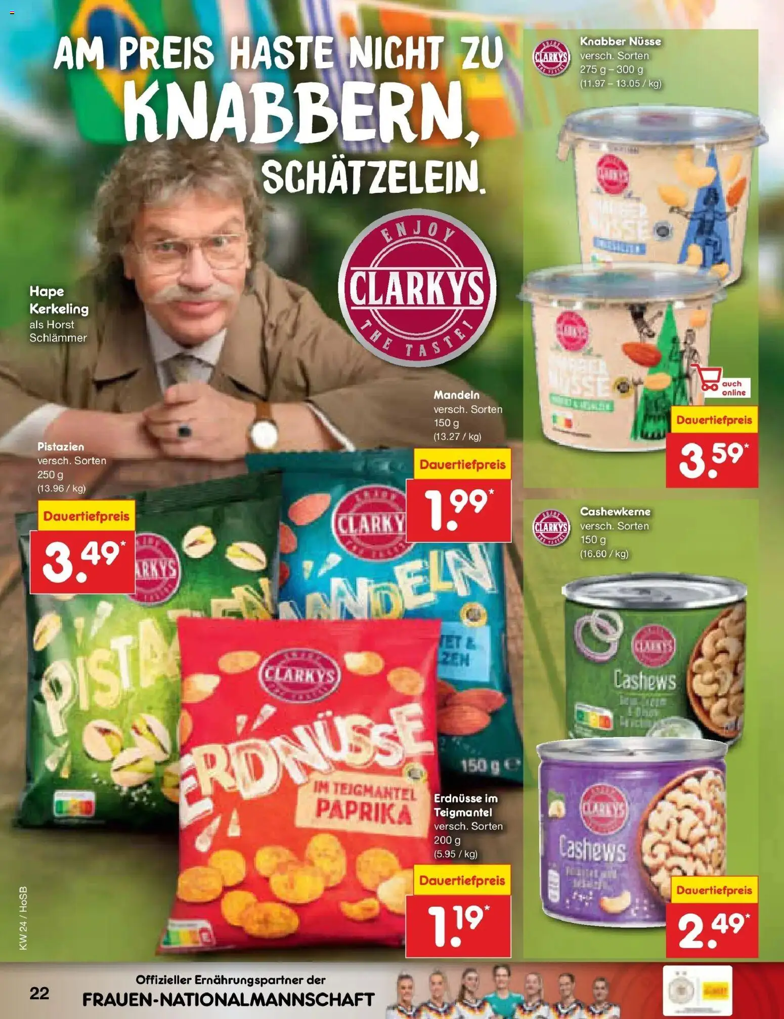 Netto Marken-Discount Prospekt Hannover – gültig ab 08.06.2026 | Seite: 36 | Produkte: Erdnüsse, Mandeln, Paprika, Nüsse