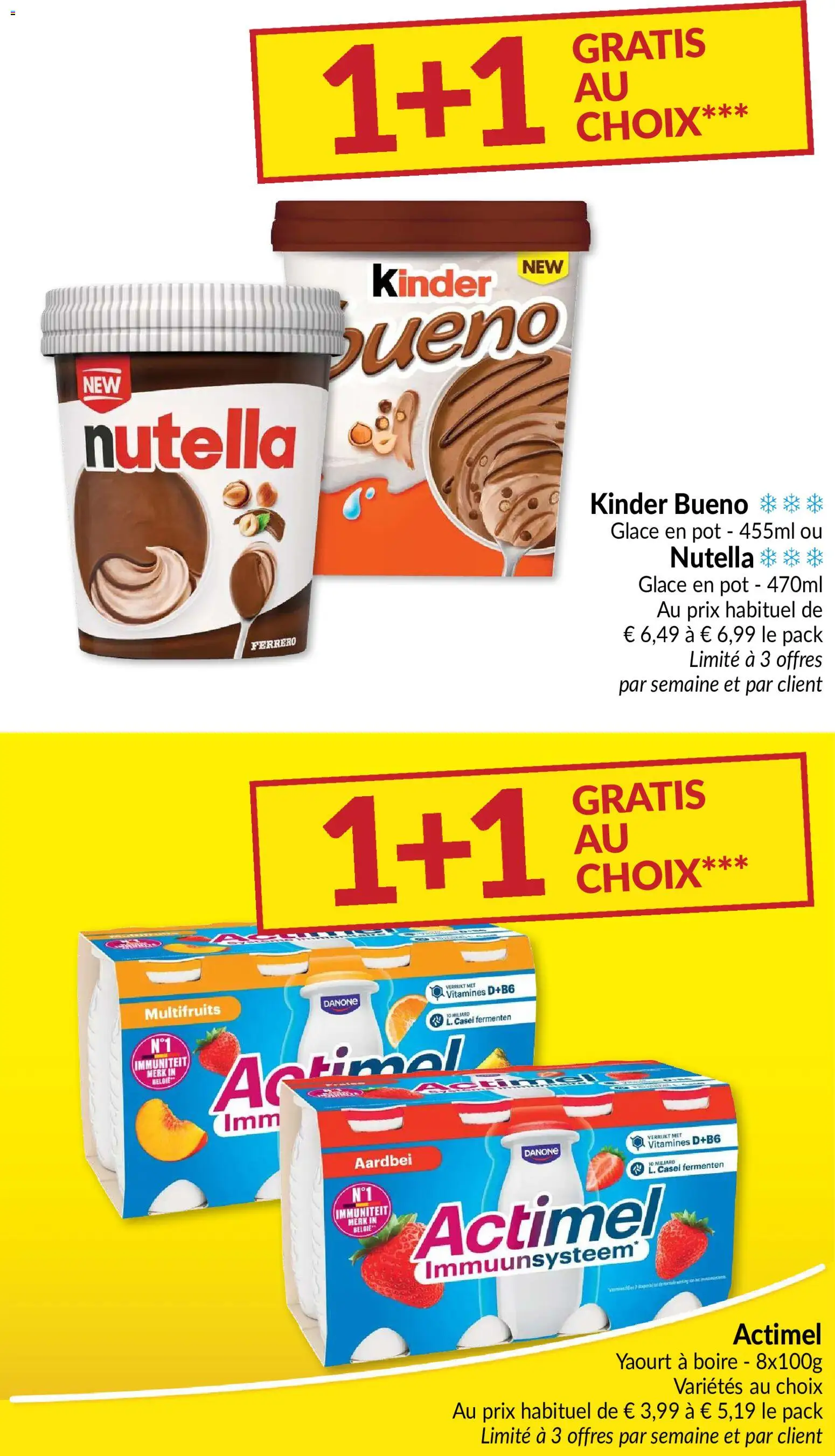 {H1} | Pagina: 15 | Producten: Kinder, Aardbei, Pot
