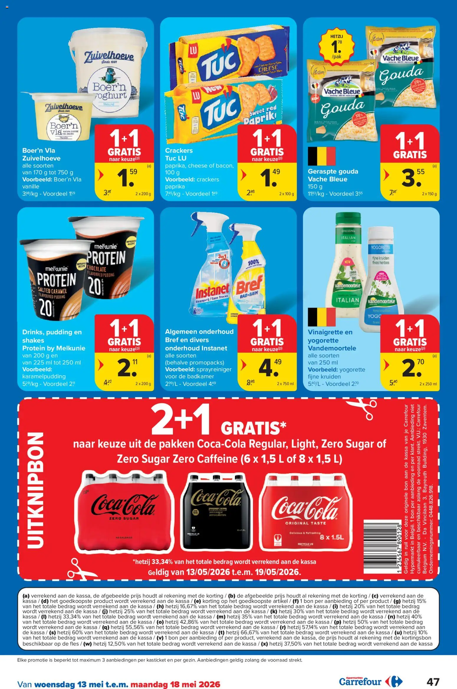 {H1} | Pagina: 47 | Producten: Fles, Pudding, Gouda, Kapszulás kávé