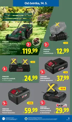 Lidl katalog akcije – veljaven od 14.05.2026 | Stran: 35 | Izdelki: Akumulator, Polnilnik