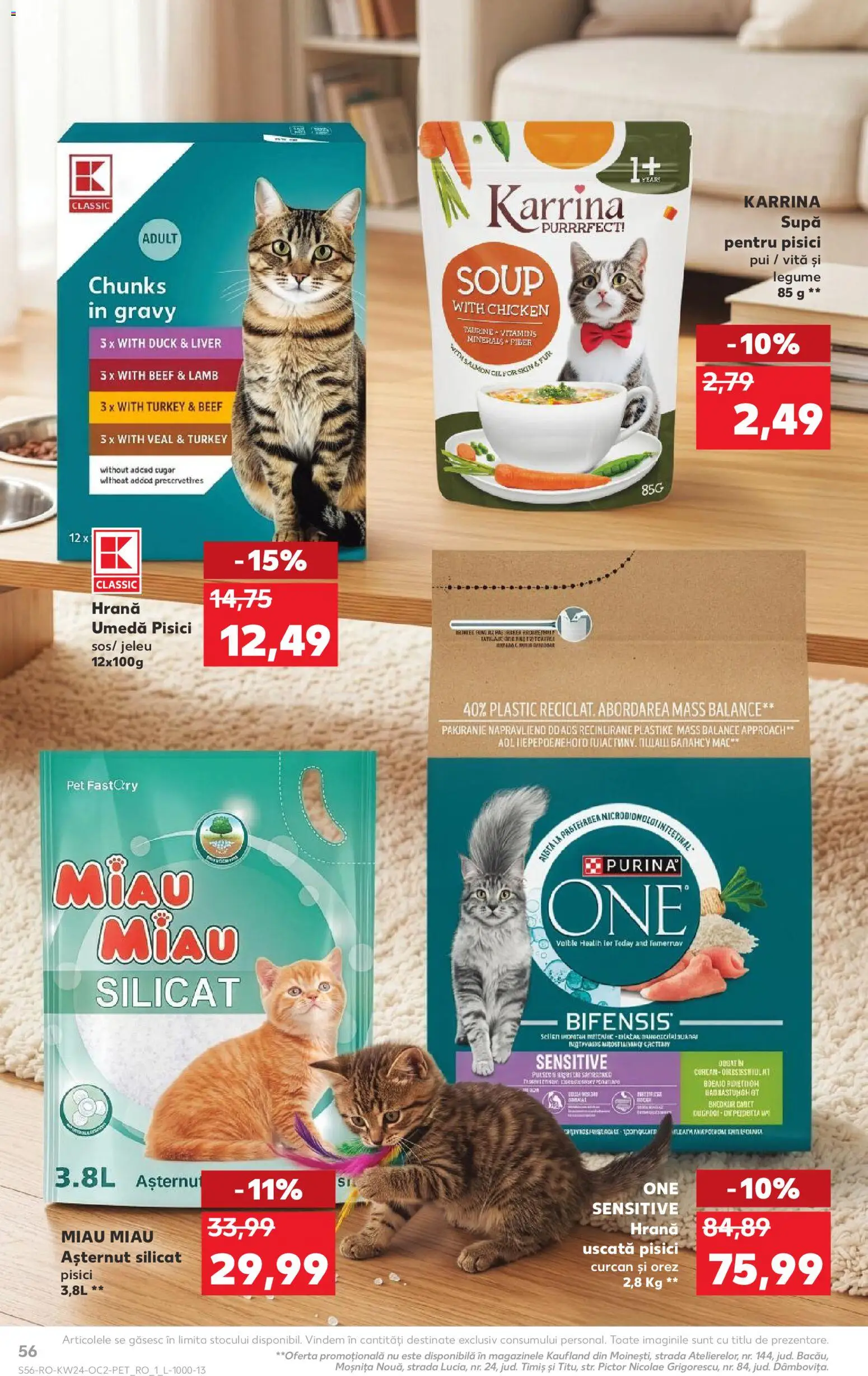 Kaufland RO akciós ujság - amely érvényes a következő dátumtól: 10.06.2026 | Oldal: 56