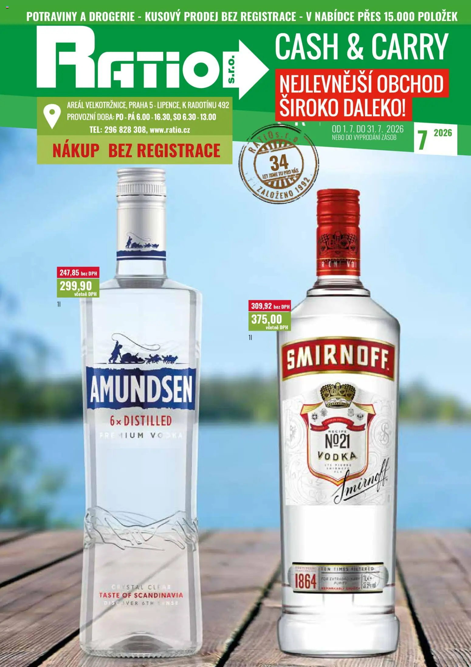 Ratio leták od 01.07.2026 | Strana: 80 | Produkty: Vodka, Potraviny, Drogerie