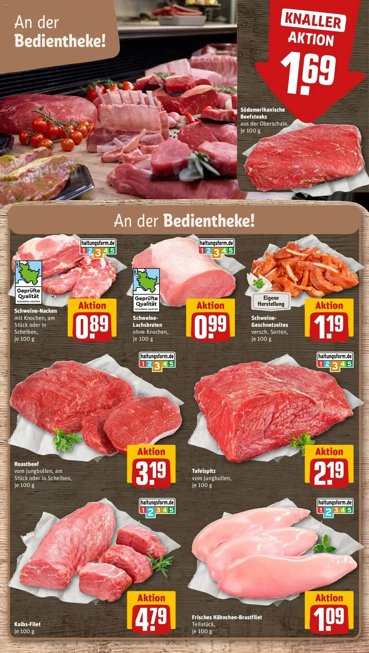 REWE Prospekt ab 05.10.2026 zum Blättern » Angebote | Seite: 10 | Produkte: Tafelspitz, Schweinenacken, Roastbeef