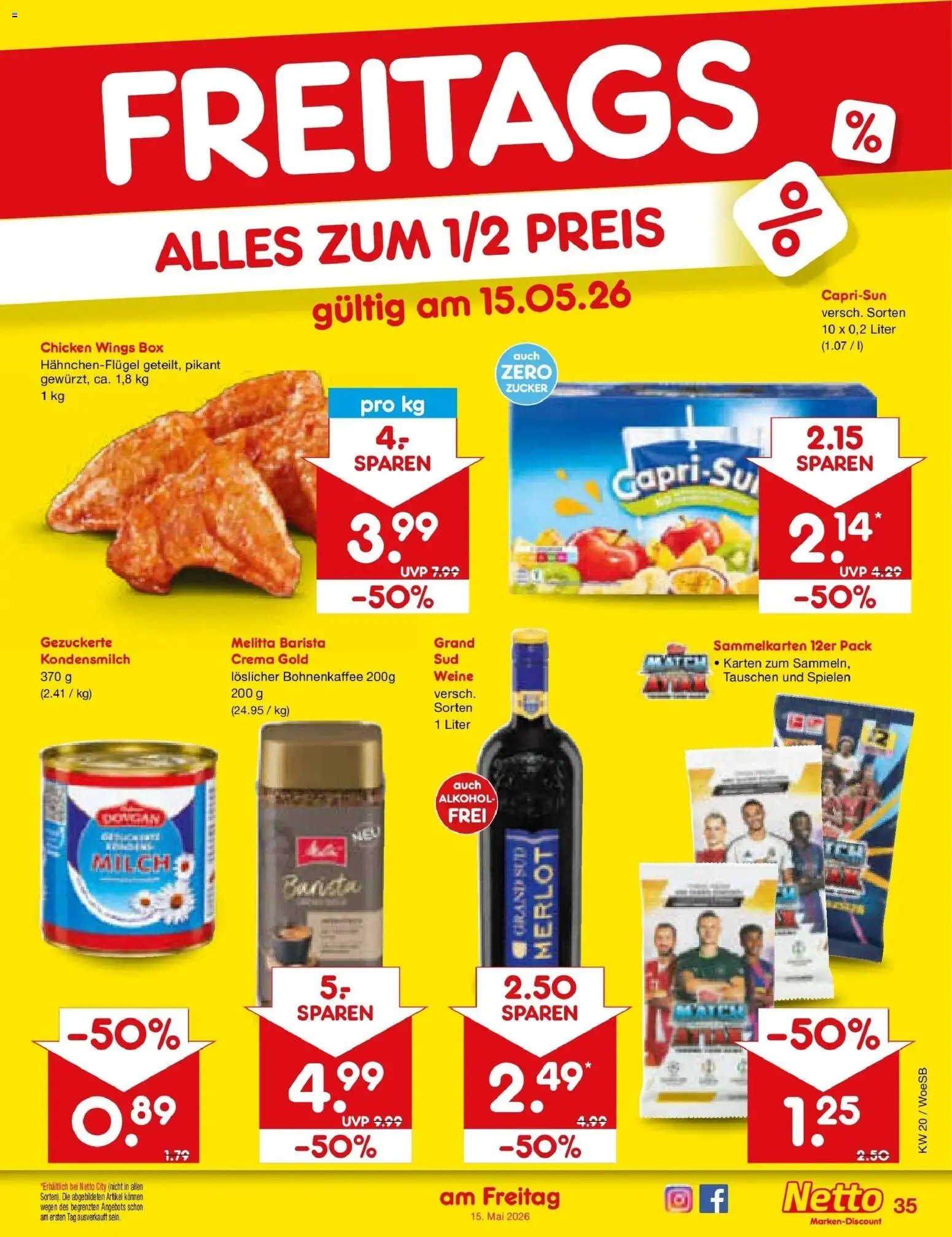 Netto Marken-Discount Prospekt Gemmingen	 – gültig ab 10.05.2026 | Seite: 44 | Produkte: Melitta, Milch, Box, Zucker