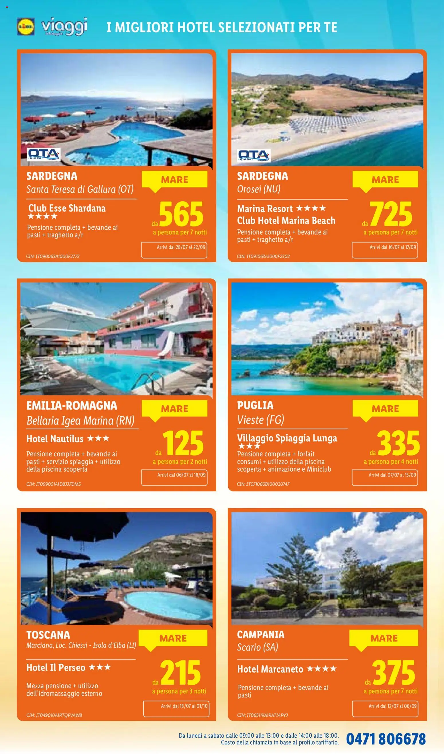 Volantino Lidl del 23/07/2026 | Pagina: 52 | Prodotti: Tè, Bevande, Piscina