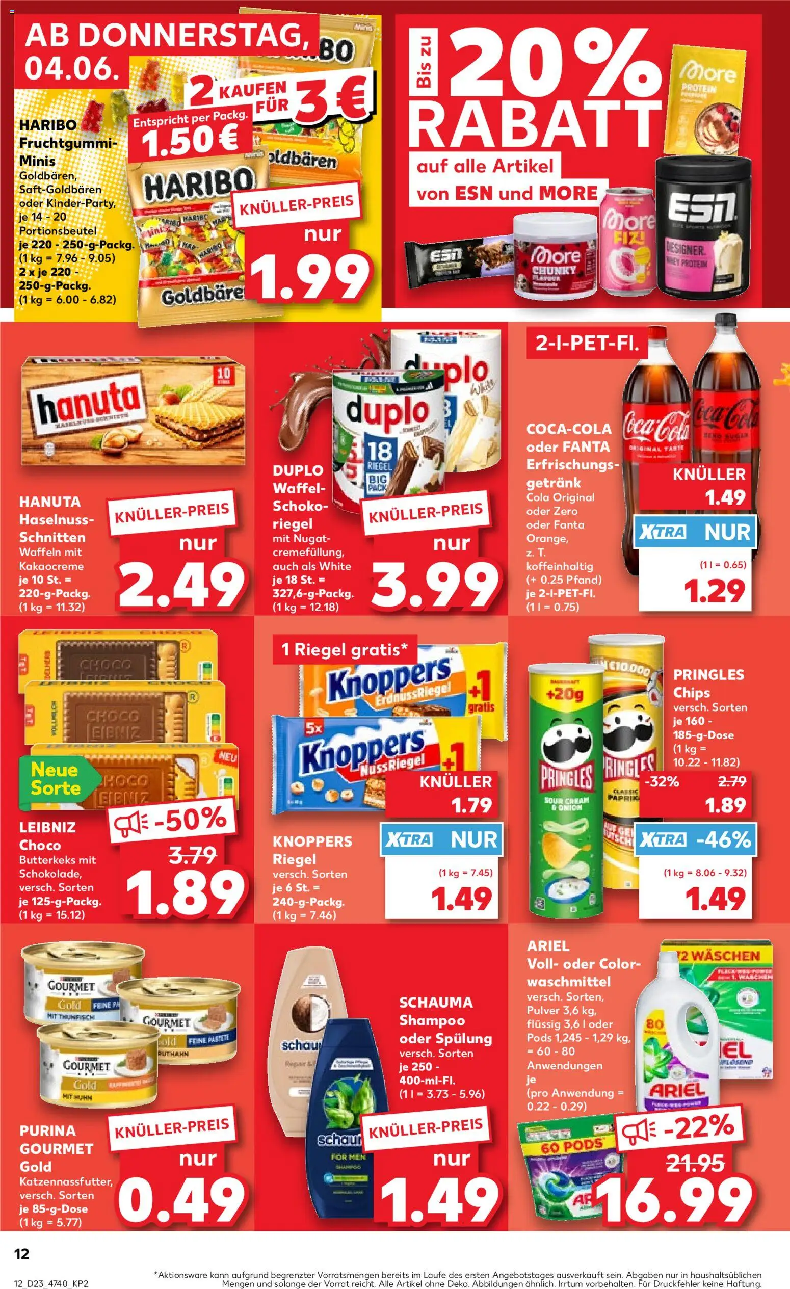 {H1} | Pagina: 12 | Producten: Chips, Coca Cola, Fanta, Whey
