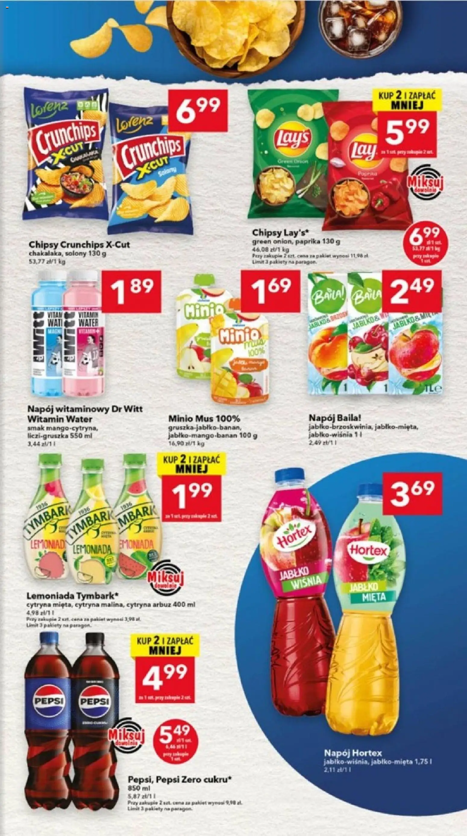 Lewiatan gazetka - Lublin od 21.05.2026 | Strona: 13 | Produkty: Arbuz, Chipsy, Pepsi, Mięta