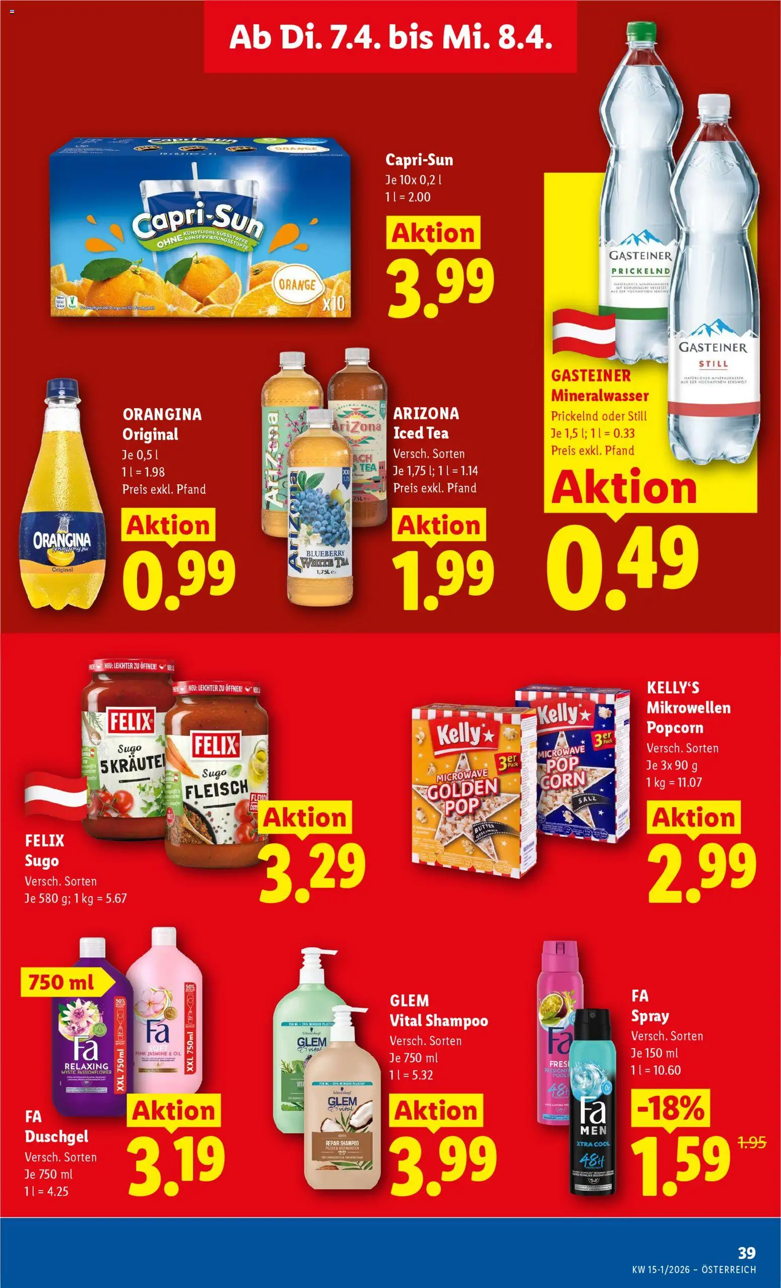 Lidl - Flugblatt gültig ab 02.04.2026 | Seite: 44 | Produkte: Shampoo, Butter, Öl, Duschgel