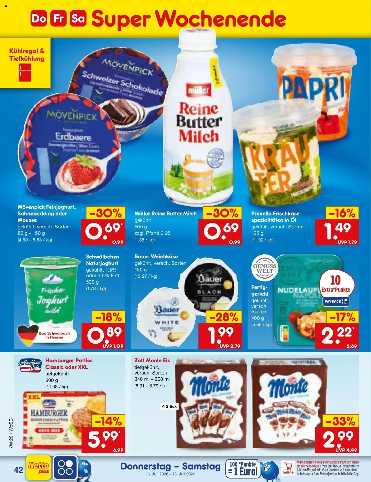 Netto Marken-Discount Prospekt Ludwigshafen-Edigheim – gültig ab 13.07.2026 | Seite: 60 | Produkte: Spezialitäten, Bad, Eis, Frischkase