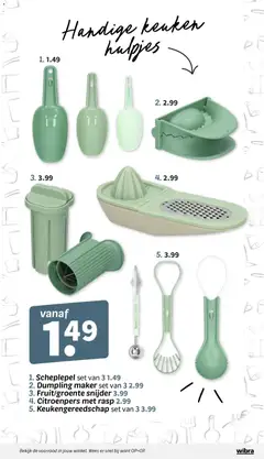Wibra folder - Voorbeeld van een folder van Wibra, geldig van 12-10-2026 | Pagina: 5 | Producten: Snijder, Rasp