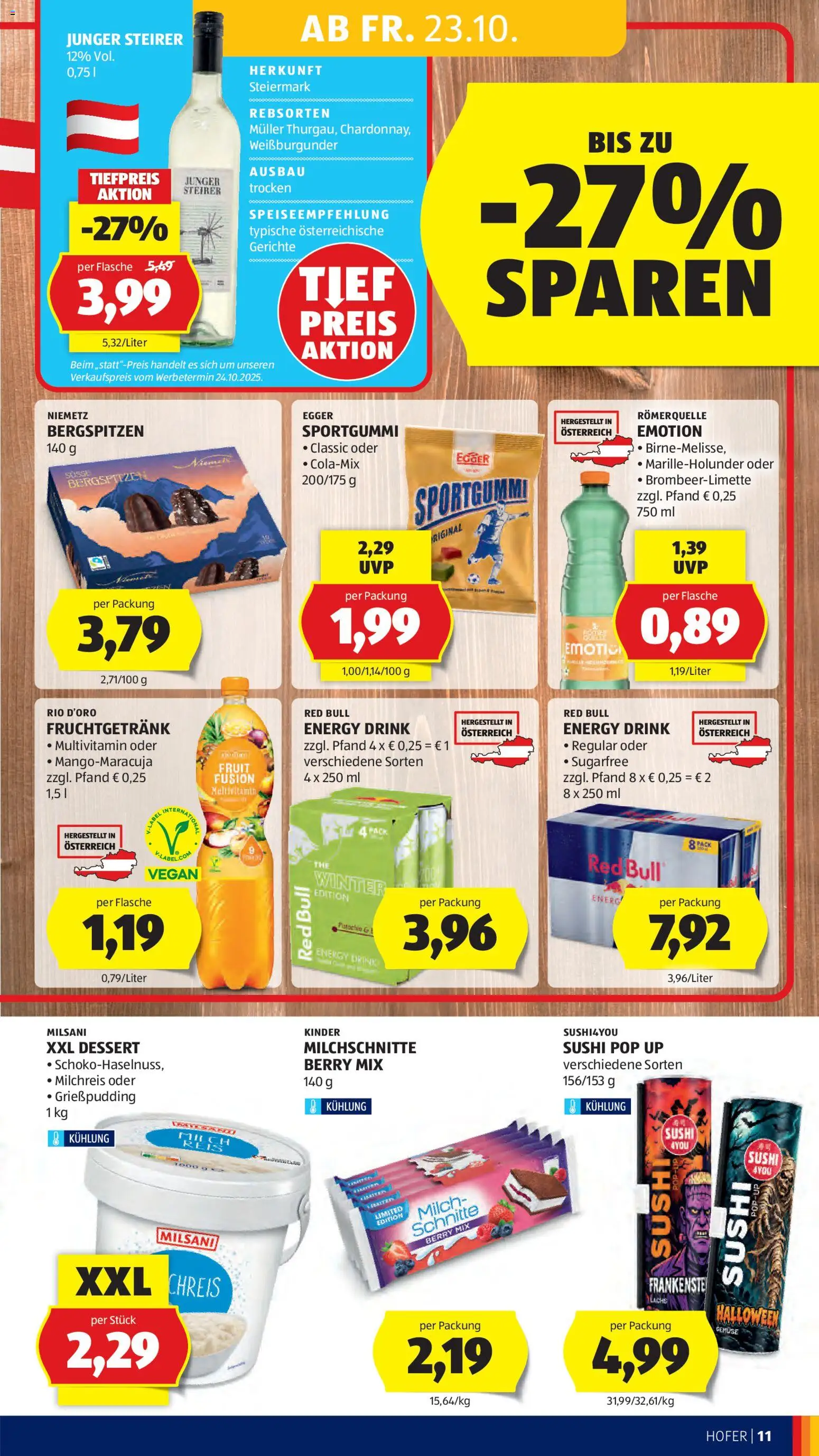 Hofer Flugblatt gültig ab 23.10.2026 | Seite: 19