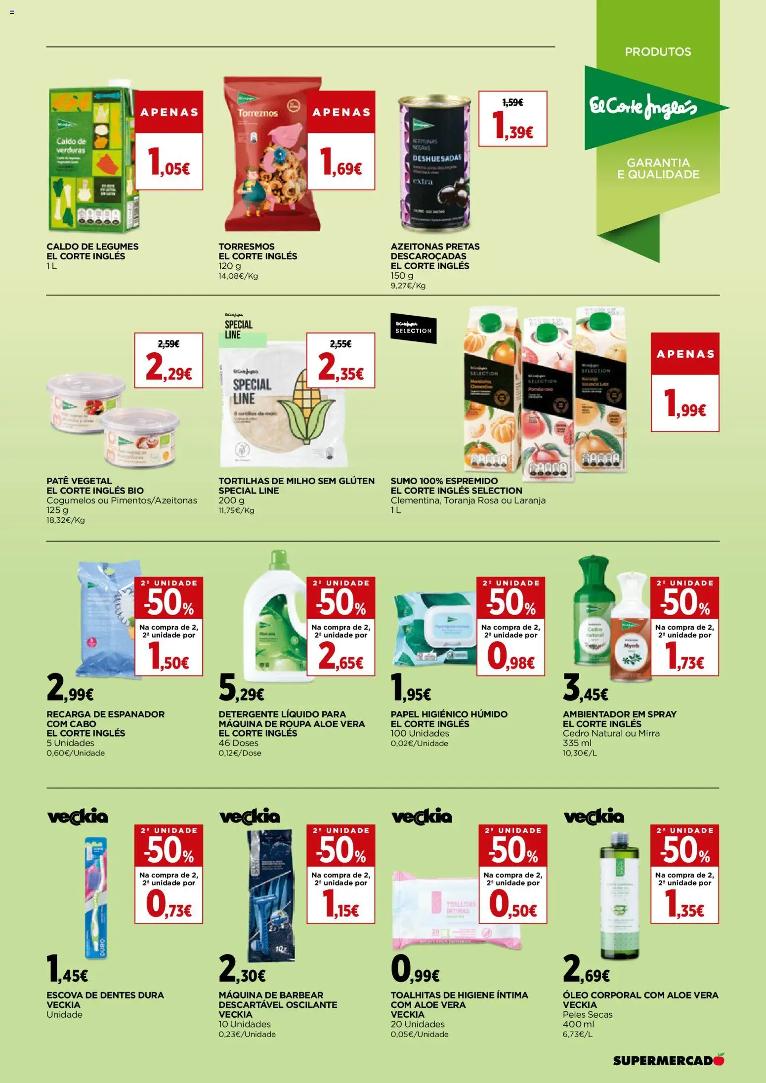 El Corte Ingles folheto │ válido de 24/07/2026 | Página: 33 | Produtos: Cabo, Escova de dentes, Detergente, Óleo