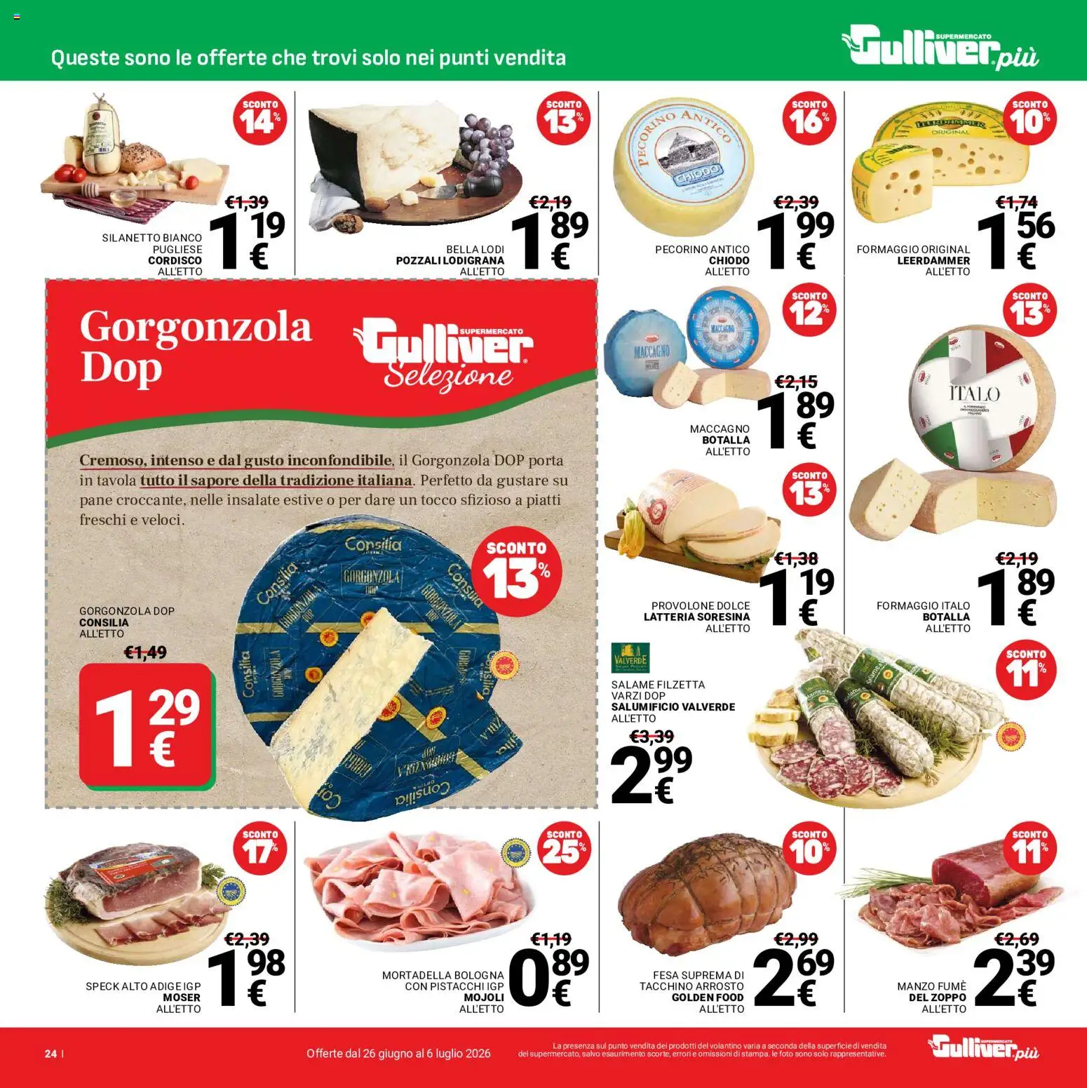 Volantino Gulliver del 26/06/2026 | Pagina: 24