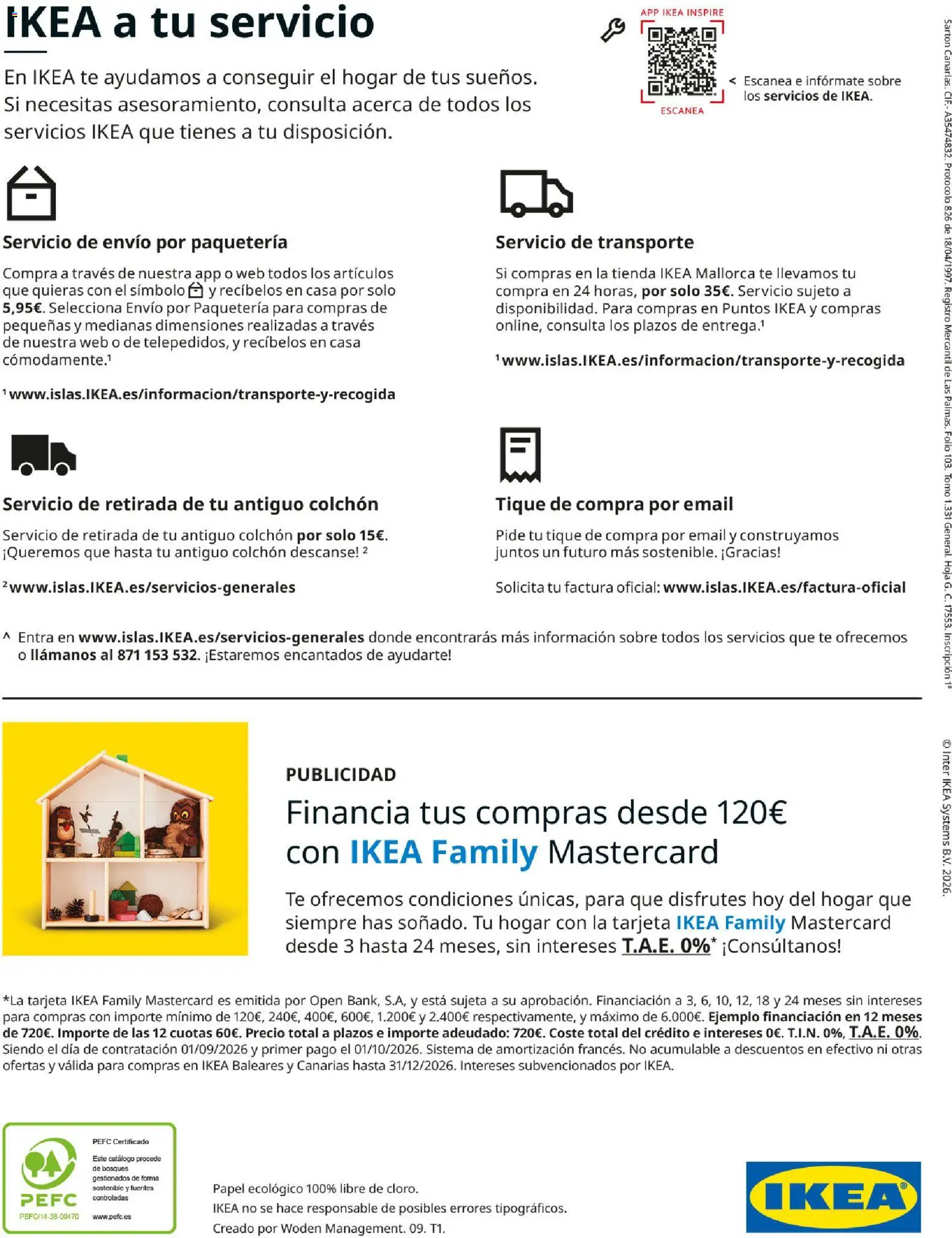 IKEA - Confort │ válido desde el 01/09/2026 | Página: 48 | Productos: Té, Colchon