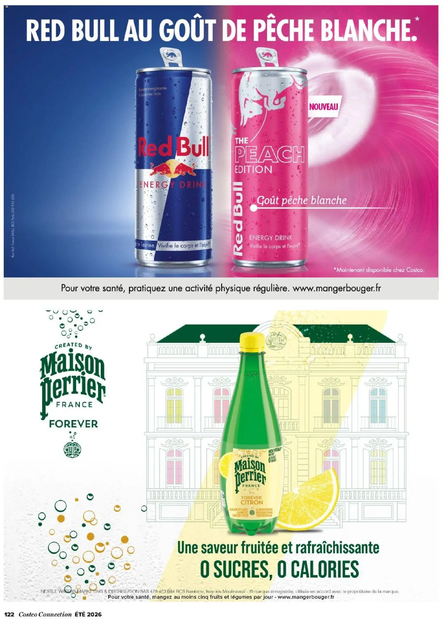 {H1} | Page: 122 | Produits: Citron, Pêche, Red bull