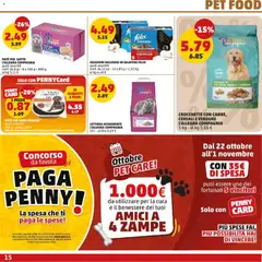 Anteprima del volantino CROCCHETTE CON CARNE,, CEREALI E VERDURE, L'ALLEGRA COMPAGNIA, 5 kg - al kg 1,16 € valido a partire dal 22/10/2026 | Pagina: 15