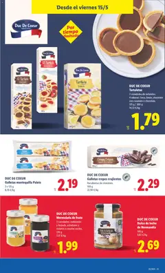 Vista previa DUC DE COEUR Dulce de leche de Normandía, 305 g Dulce de leche de Normandía válido desde el 11.05.2026 | Página: 33