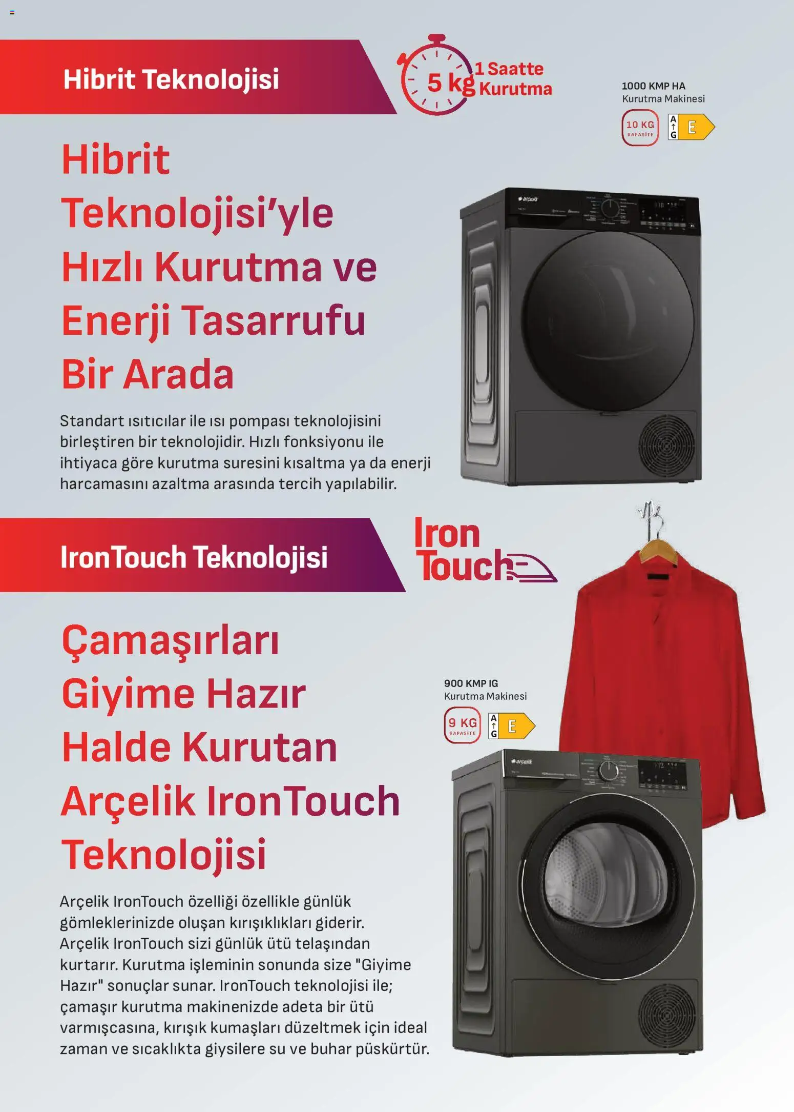 Arçelik Katalog - 01 Ağustos 2026 tarihinden itibaren geçerlidir | Sayfa: 26