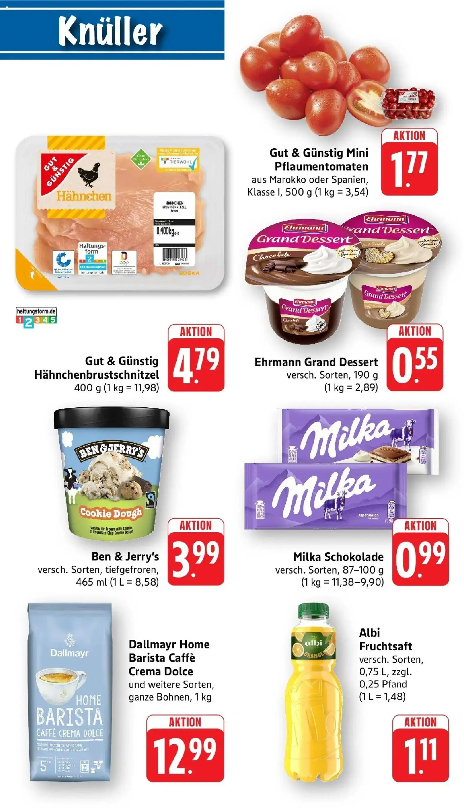 nah & gut Prospekt Sinsheim – gültig ab 19.10.2026 | Seite: 10 | Produkte: Hahnchen, Schokolade, Ehrmann grand dessert, Fruchtsaft