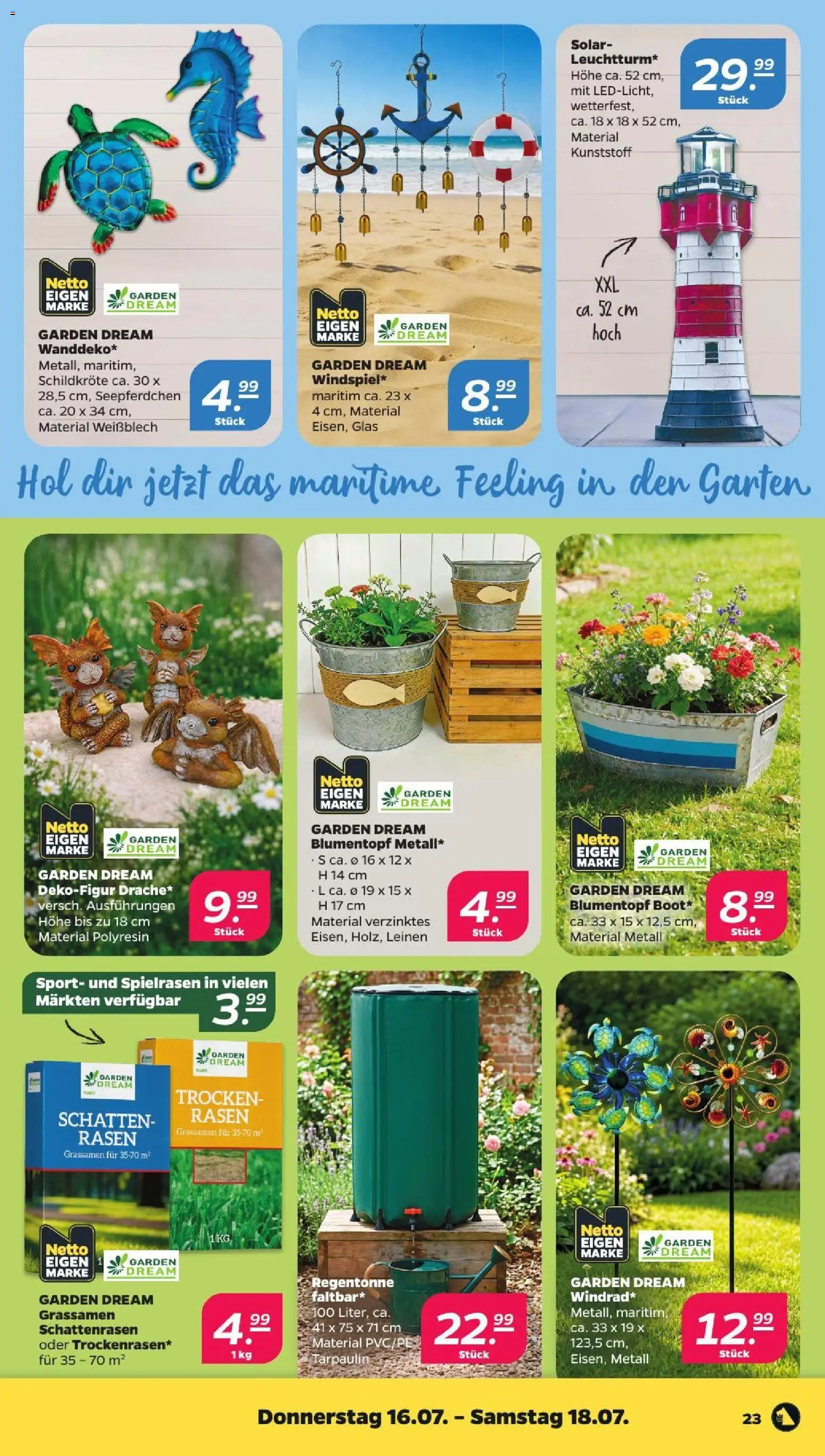 Netto Prospekt – gültig ab 13.07.2026 | Seite: 25 | Produkte: Blumentopf