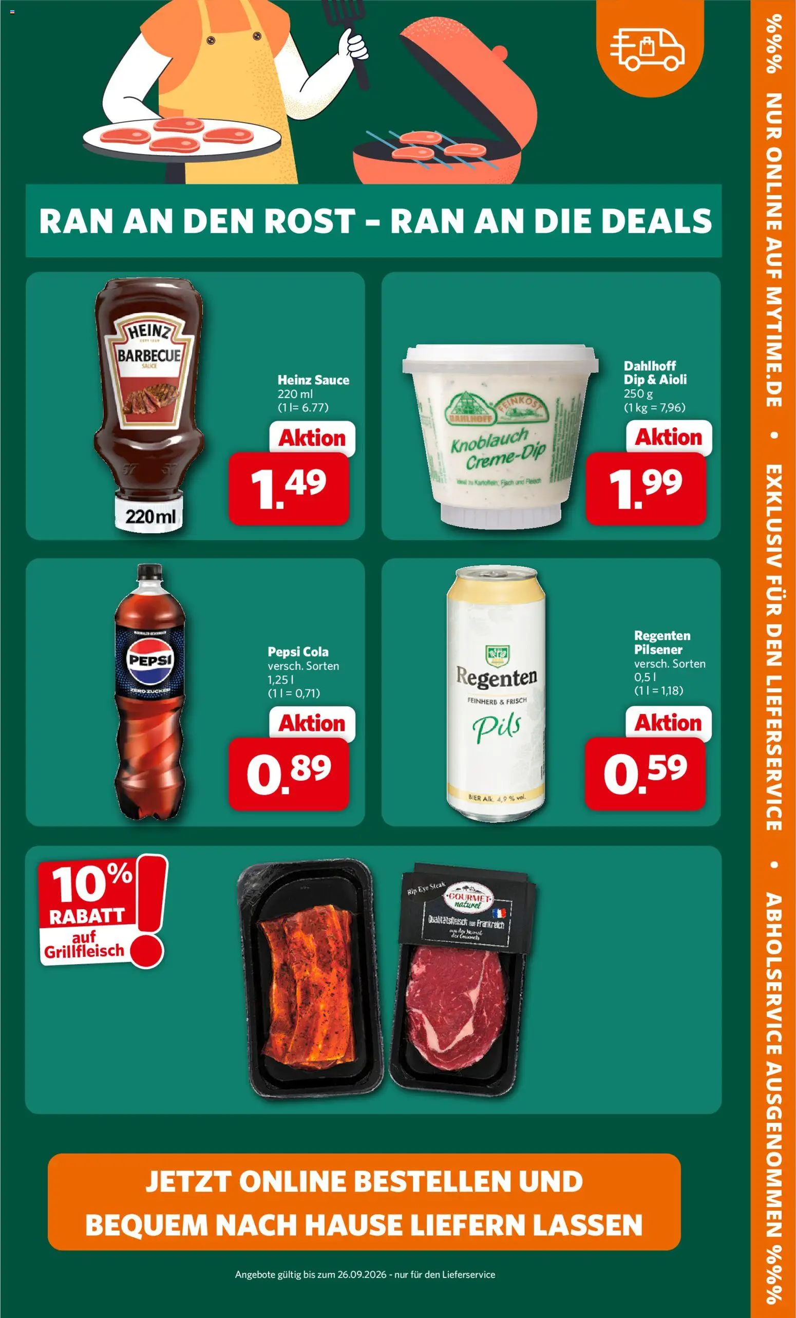 Famila Nordwest Prospekt – gültig ab 21.09.2026 | Seite: 39 | Produkte: Grillfleisch, Zucker, Knoblauch, Fleisch