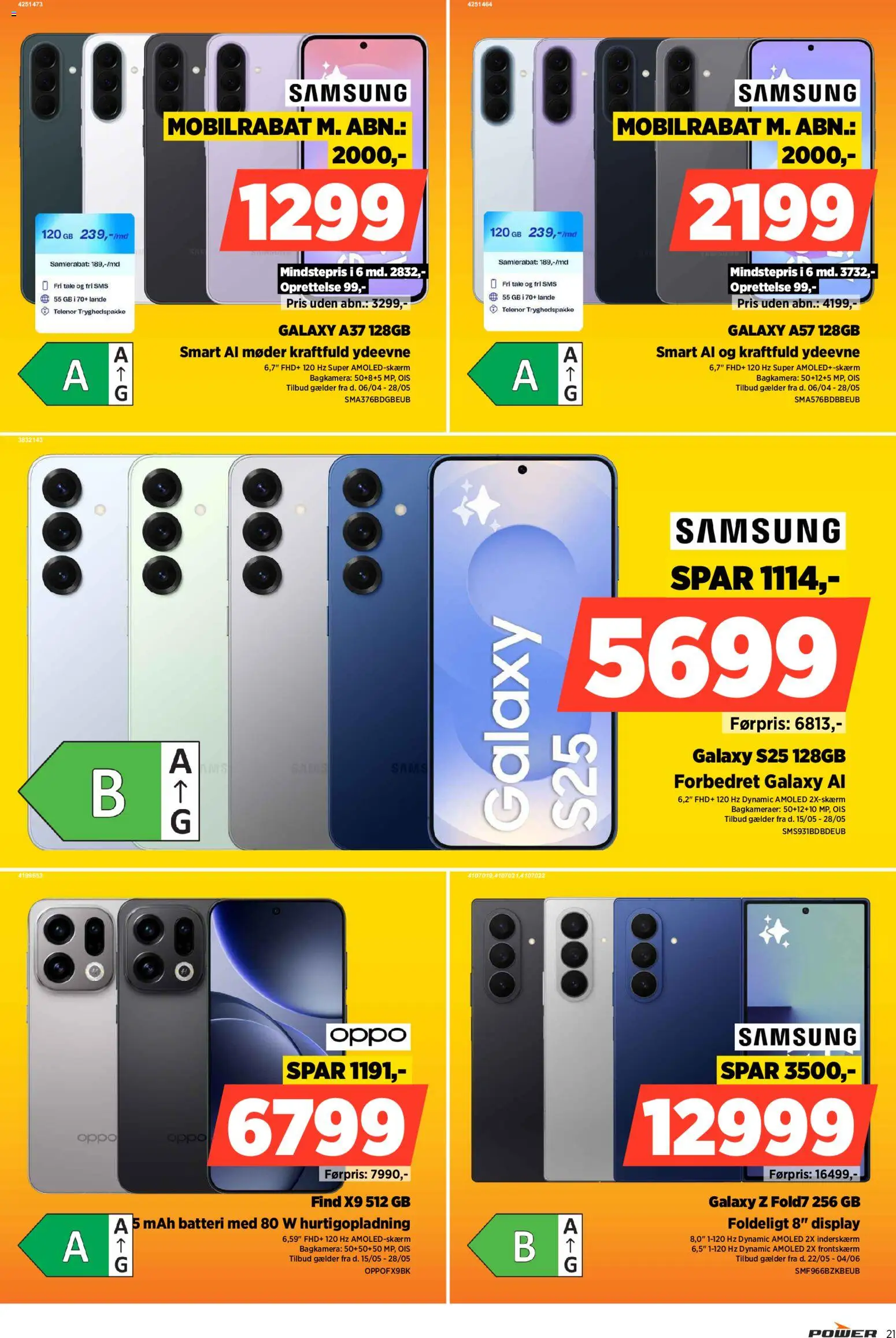 Power tilbudsavis – gyldig fra 22.05.2026 | Side: 21 | Produkter: Batteri