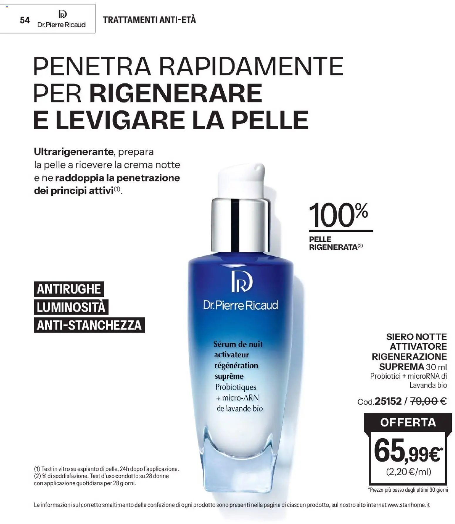 Volantino Stanhome del 08/09/2026 | Pagina: 55 | Prodotti: Crema, Probiotici, Basso, Lavanda