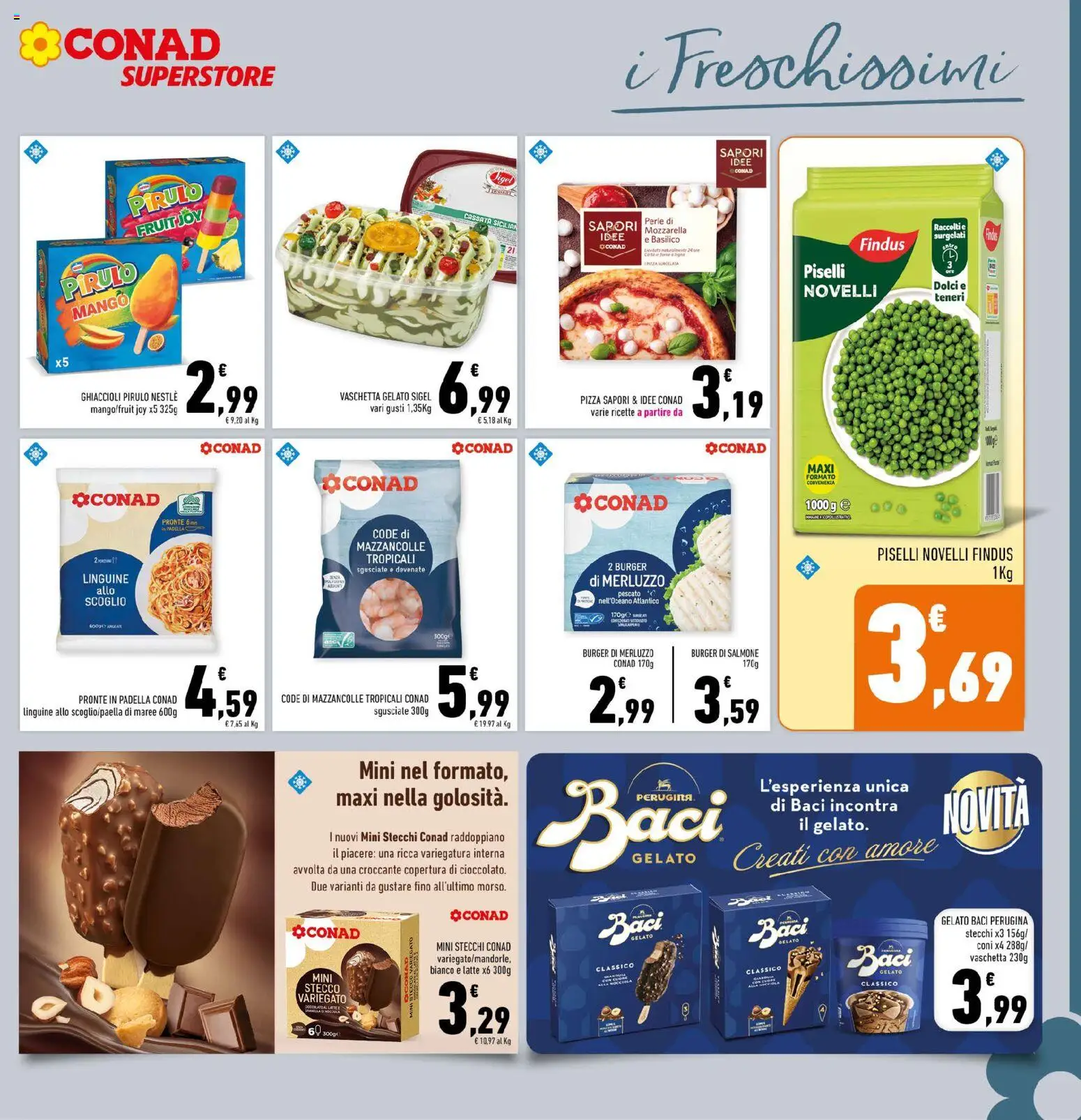Volantino Conad del 29/07/2026 | Pagina: 17 | Prodotti: Latte, Mango, Padella, Forno