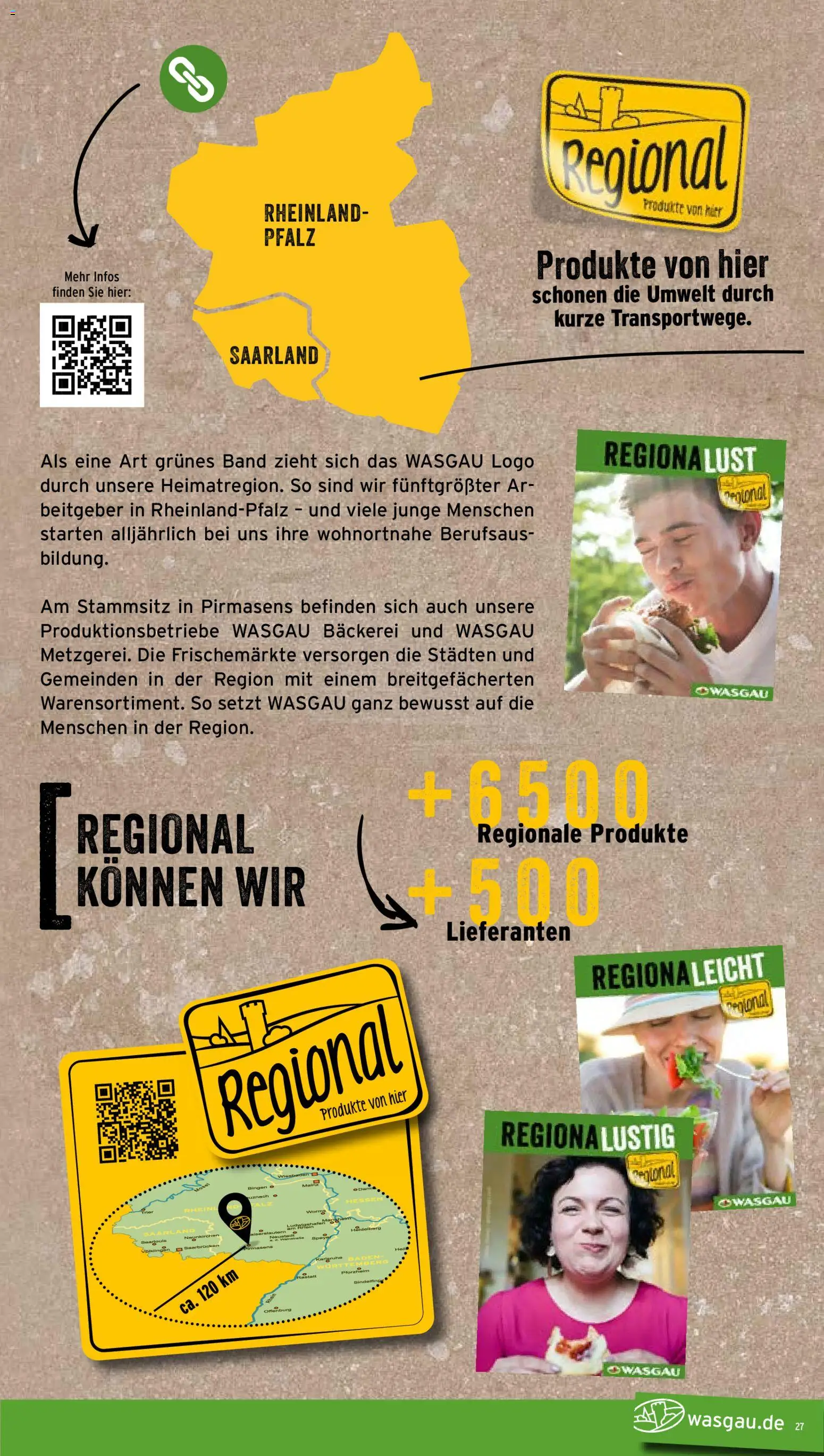 Wasgau Prospekt – gültig ab 31.08.2026 | Seite: 27 | Produkte: Bäckerei